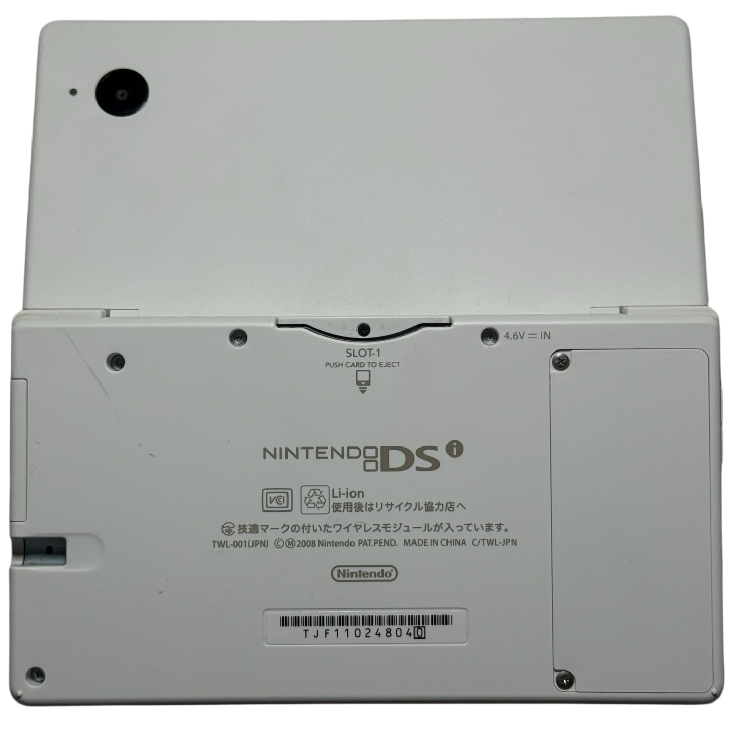 Modified Nintendo DSI with new charge tab