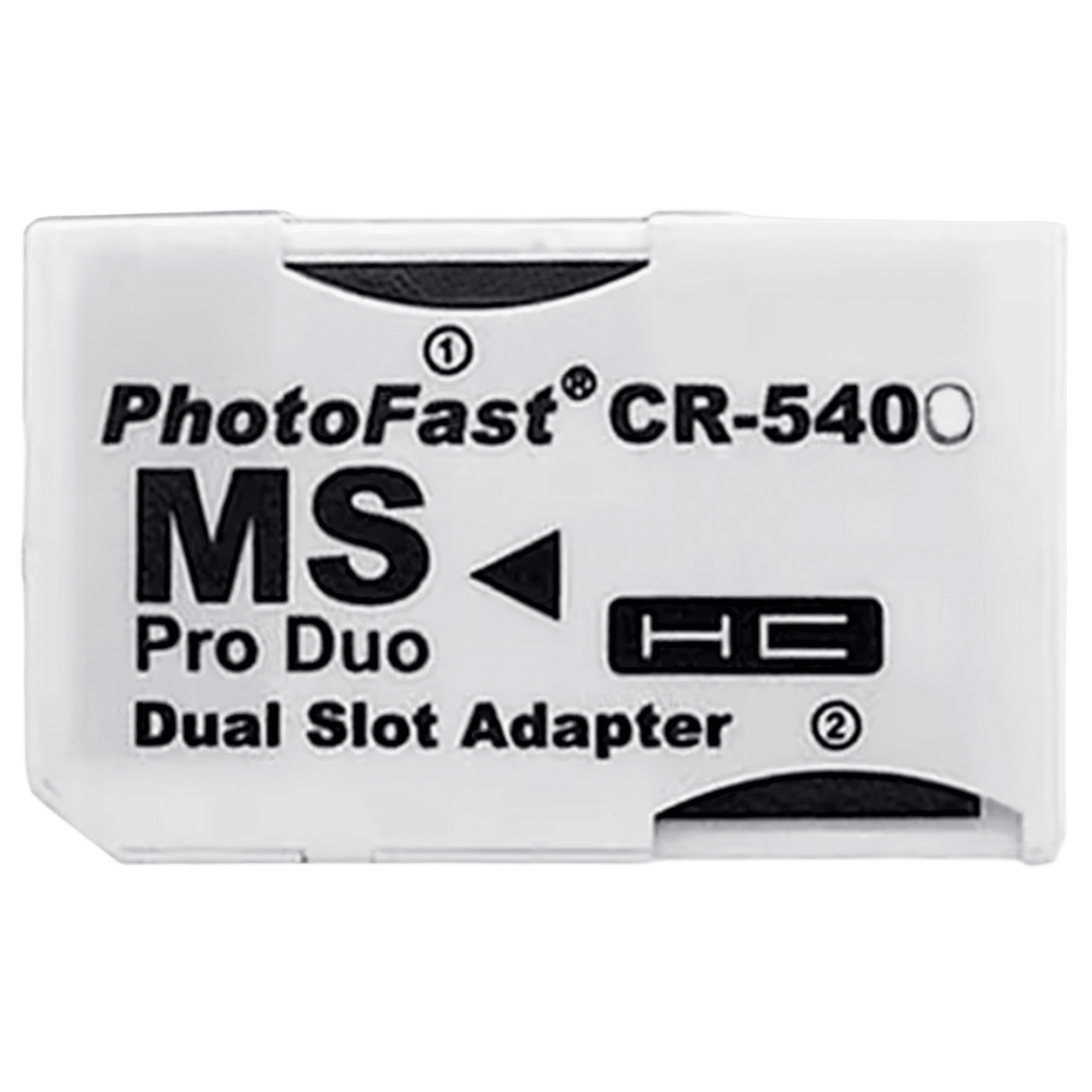 Dobbel Mikro SD til Memory Stick Pro Duo adapter