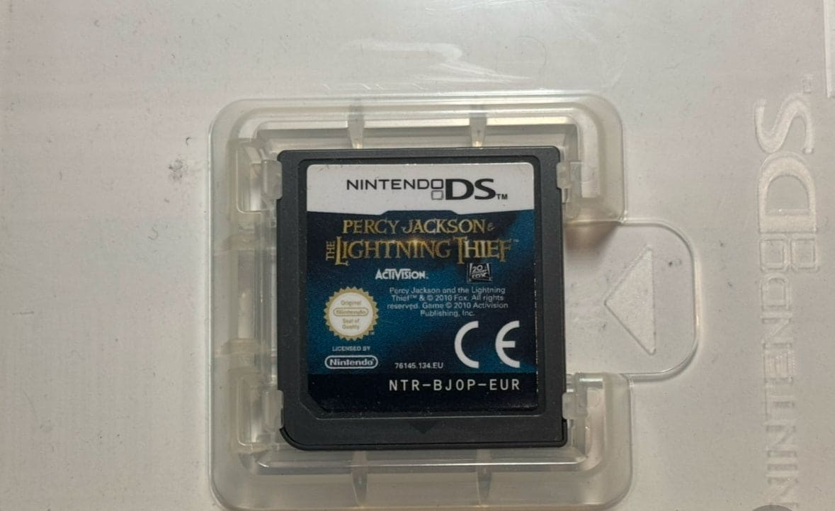 Pergy Jackson and the lightning thief Nintendo DS game