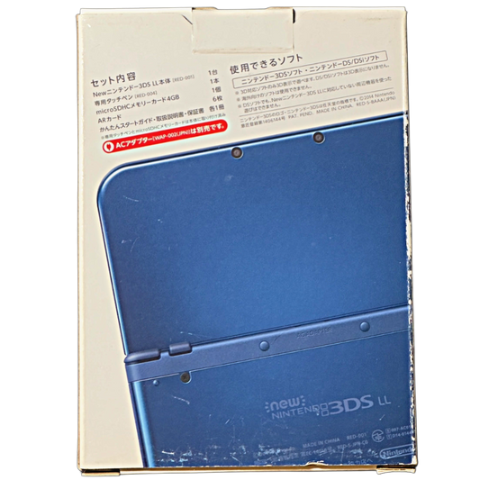 Dark Blue Modded Nintendo New 3DS Xl in Box