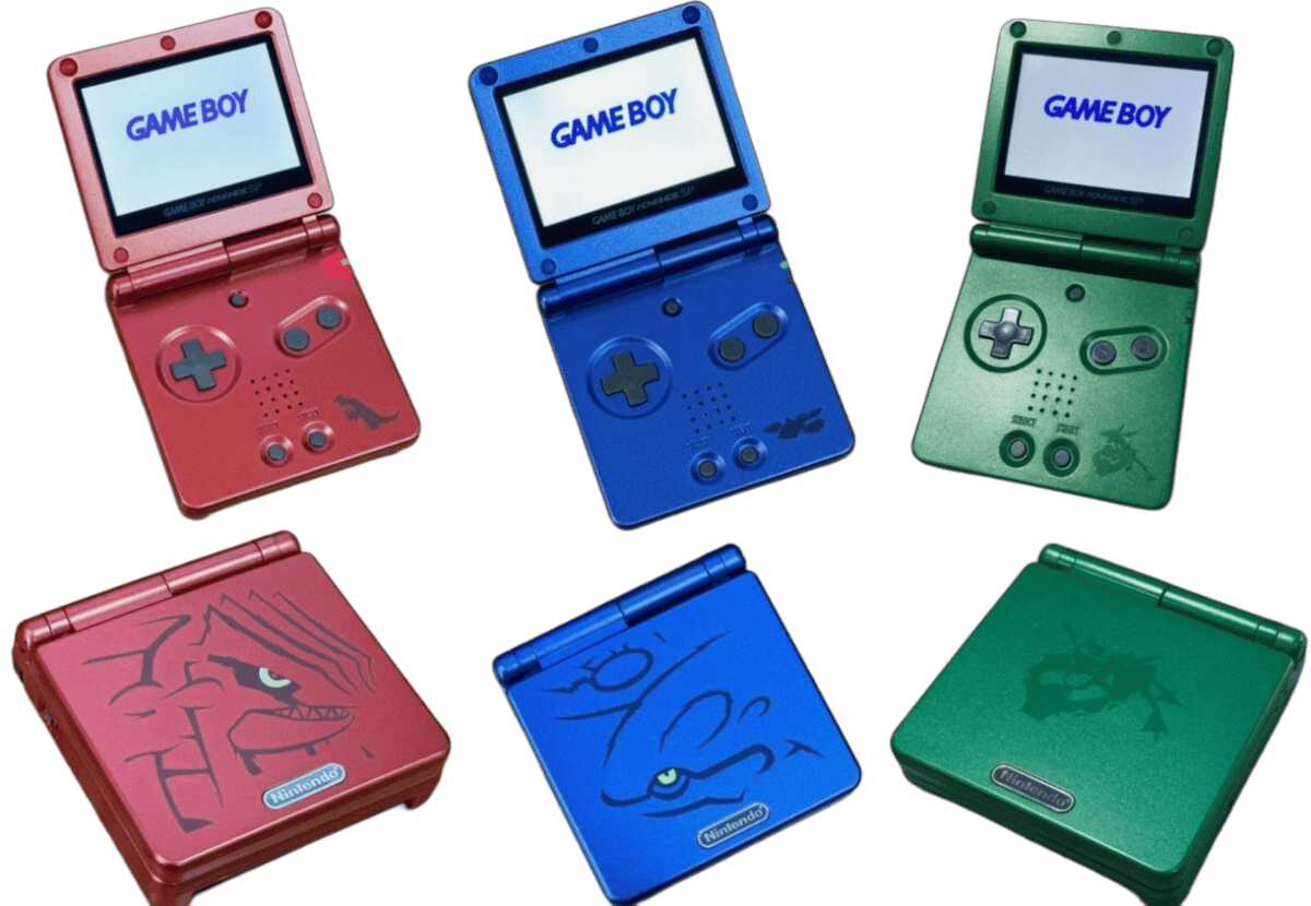 Design din egen Pokémon Game Boy Advance SP!