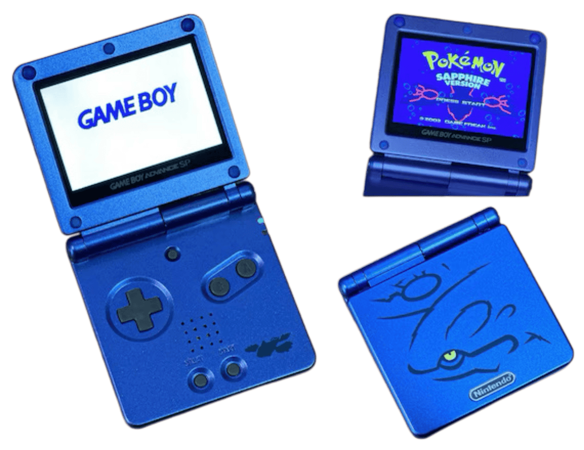 Design din egen Pokémon Game Boy Advance SP!