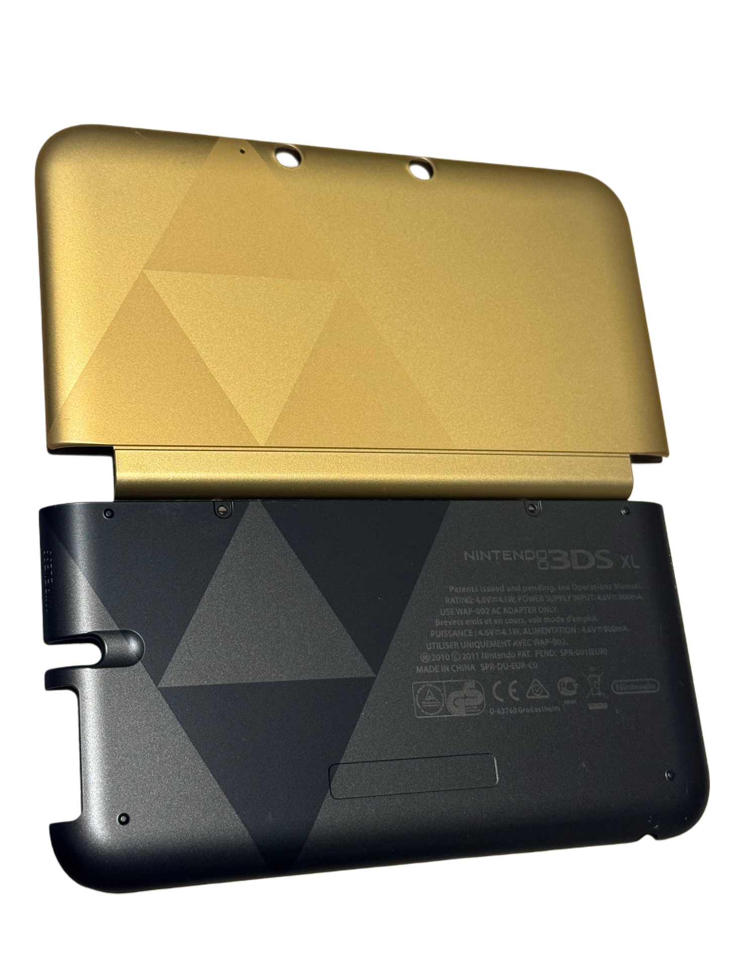New Zelda 3ds XL top and bottom plates
