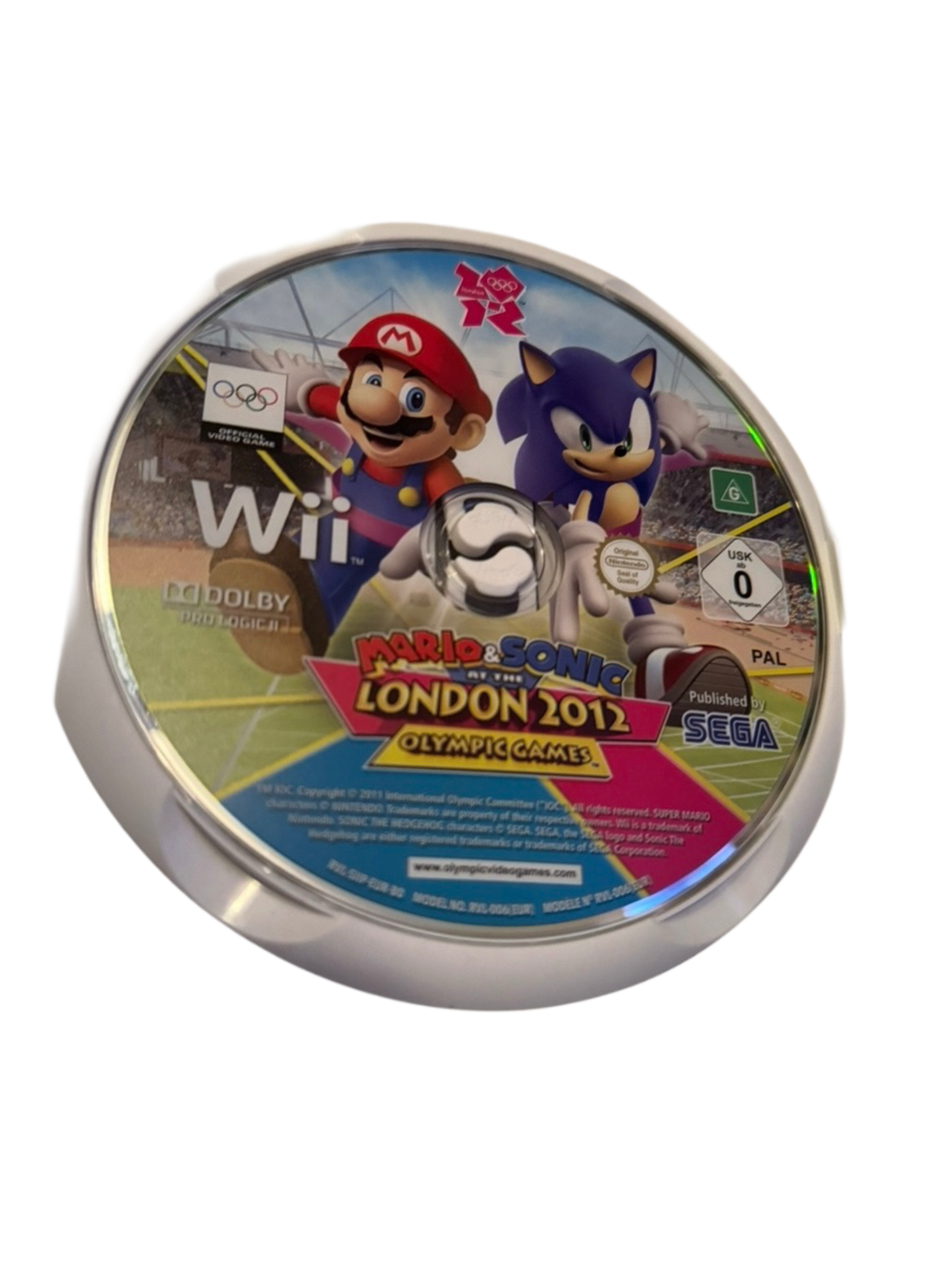 Wii game Mario & Sonic London 2012