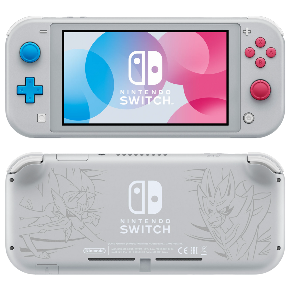 Nintendo Switch Lite – Zacian & Zamazenta Edition med lader (fint brukt)