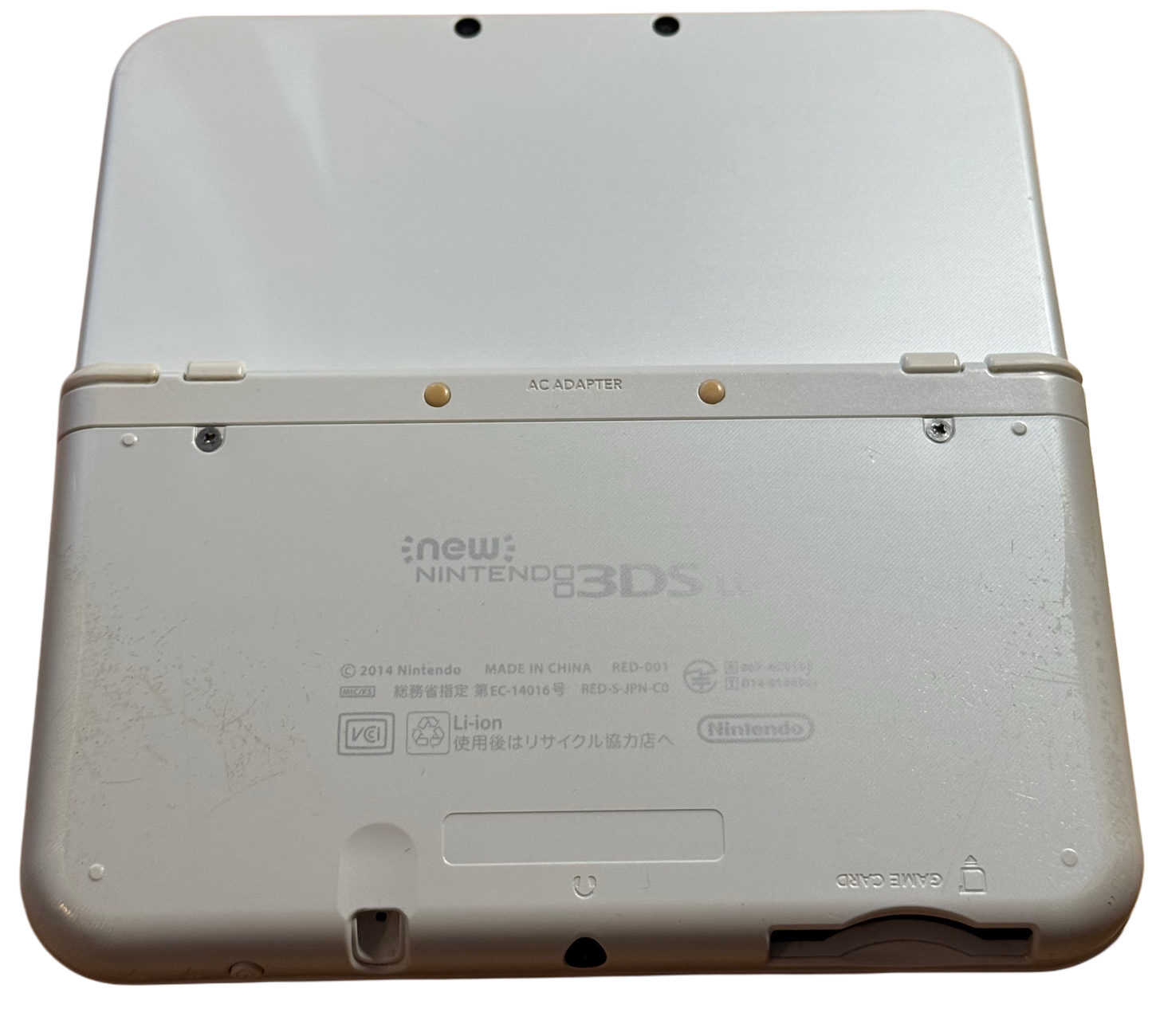 Modified Nintendo New 3DS Xl with new charge tab