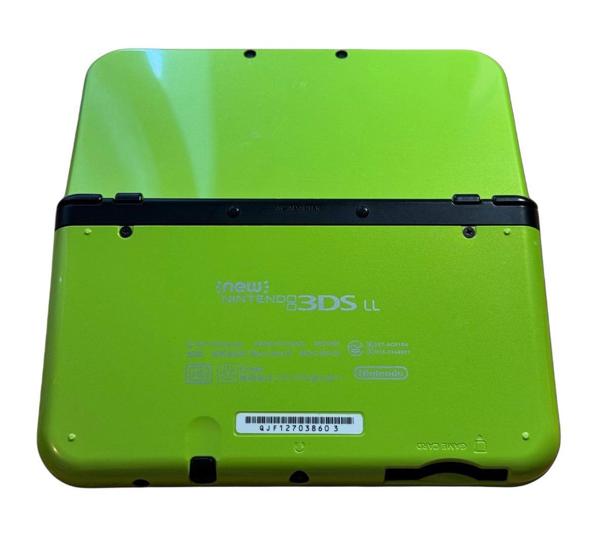 Lime Modded Nintendo New 3DS Xl