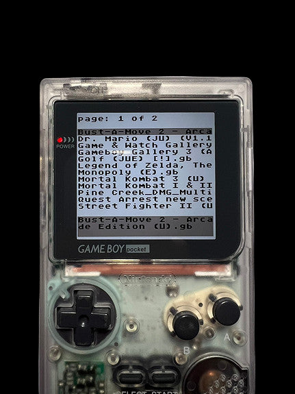 Nintendo Gameboy and Gameboy Color flash cart / multicart