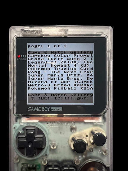 Nintendo Gameboy and Gameboy Color flash cart / multicart