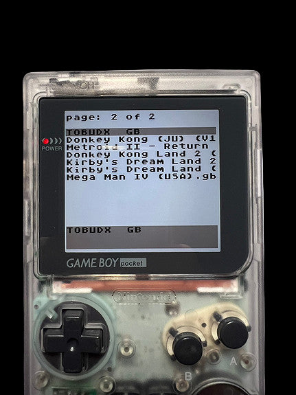 Nintendo Gameboy and Gameboy Color flash cart / multicart