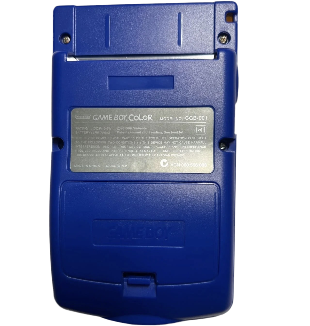 Nintendo Gameboy color with new shell and buttons