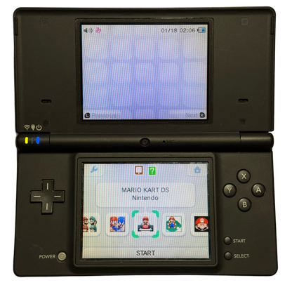 Modified Nintendo DSI with new charge tab