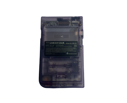 Gjennomsiktig lilla Modifisert Nintendo GameBoy Pocket