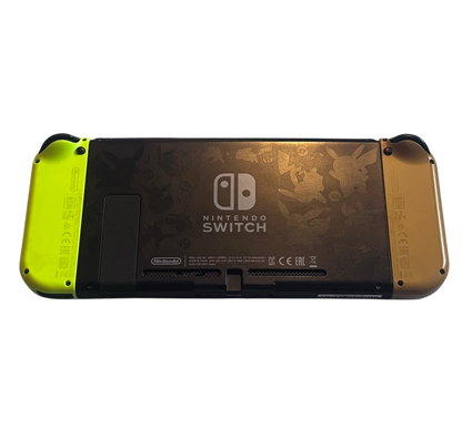 Eevee Nintendo Switch med joy cons og lader