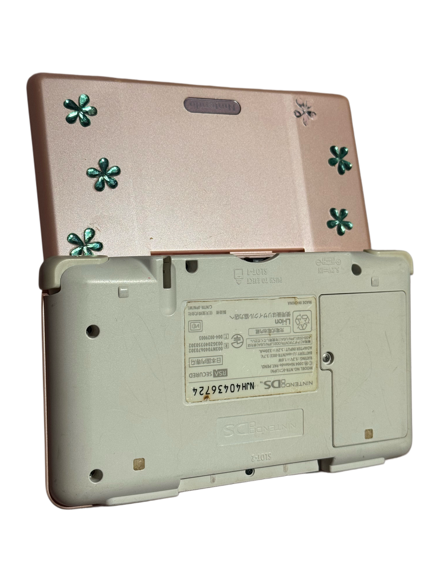 Nintendo DS with charging cable