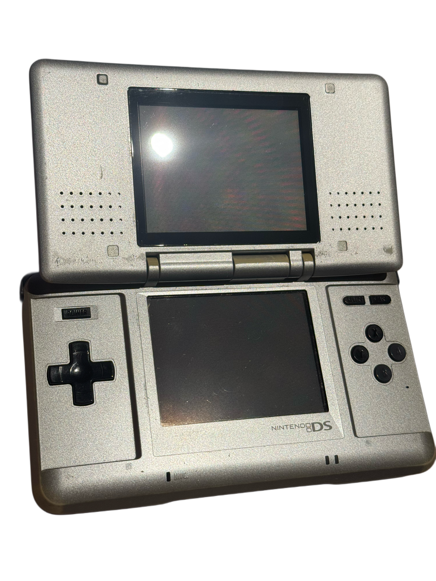 Nintendo DS with charging cable