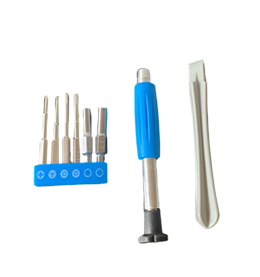 Brand new Nintendo console, games, and Joy cons screw