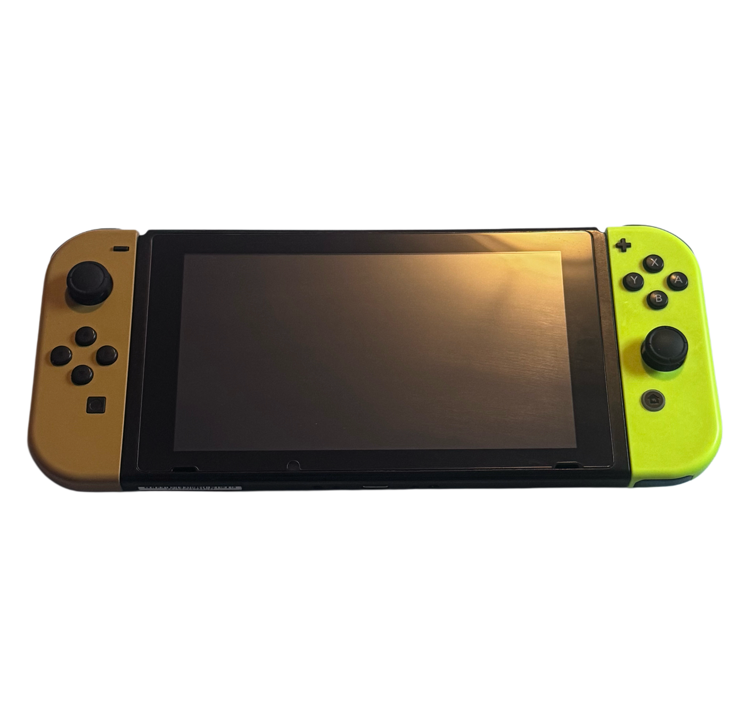 Eevee Nintendo Switch med joy cons og lader