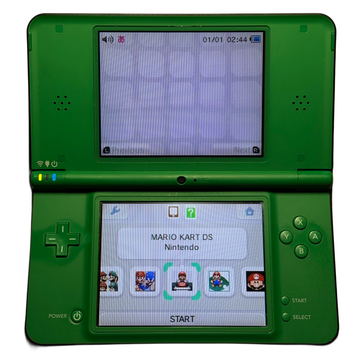 Grønn Nintendo DSI XL (Moddet / Regionløs) – RetroBoy