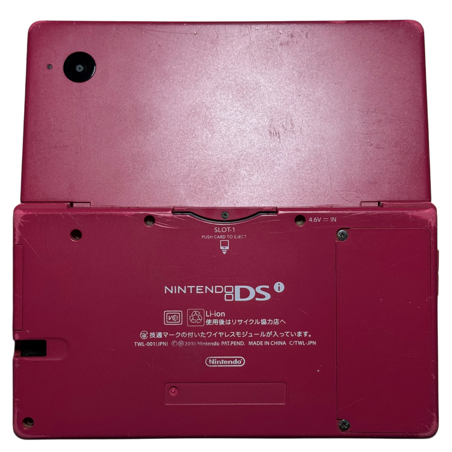 Modded Nintendo DSI with new charging cable