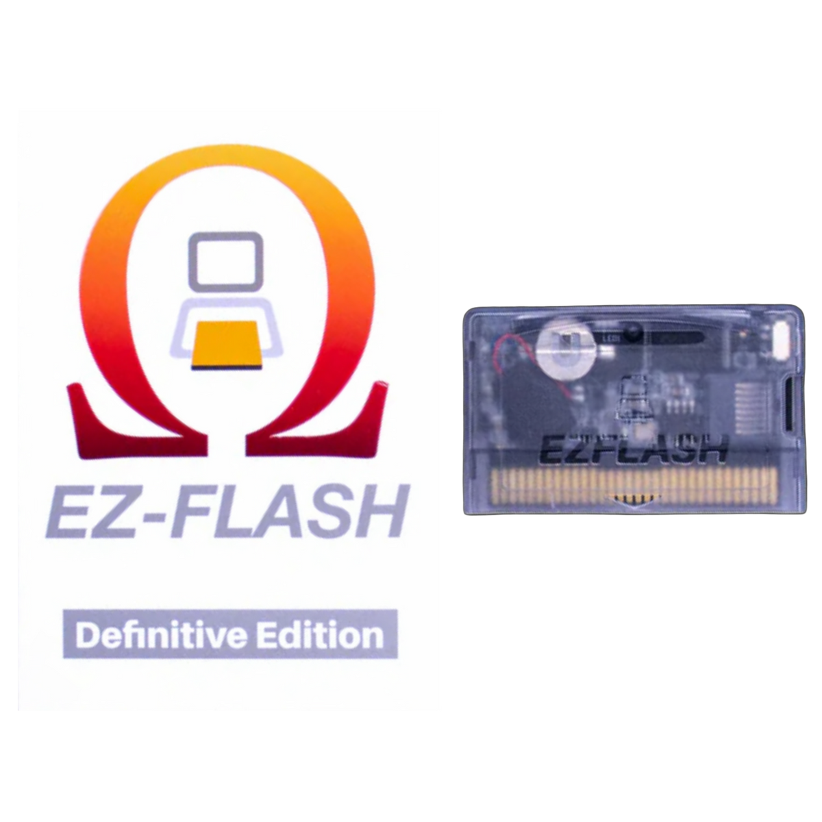 Omega Flash Card EZ FLASH OMEGA Definitive Edition multicart til gameboy advance med ...