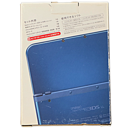 Dark Blue Modded Nintendo New 3DS Xl in Box