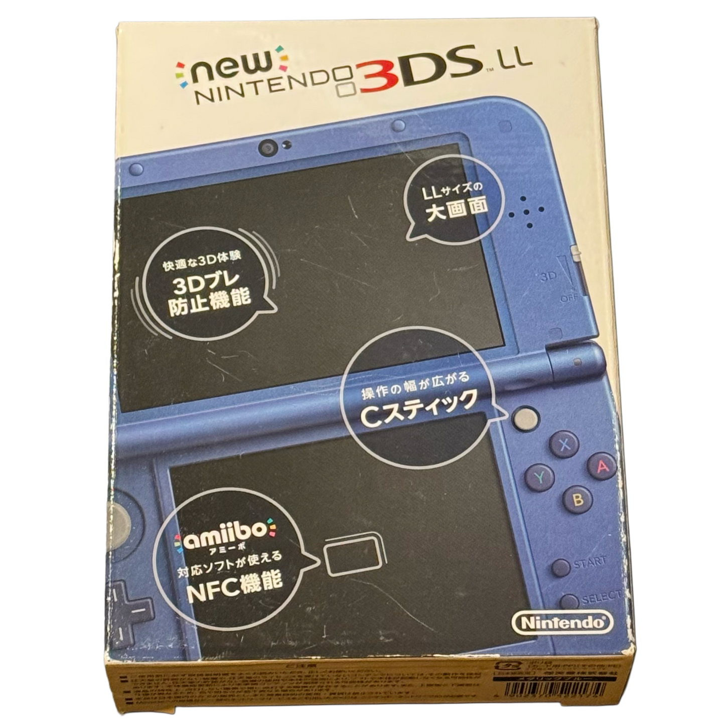 Dark Blue Modded Nintendo New 3DS Xl in Box