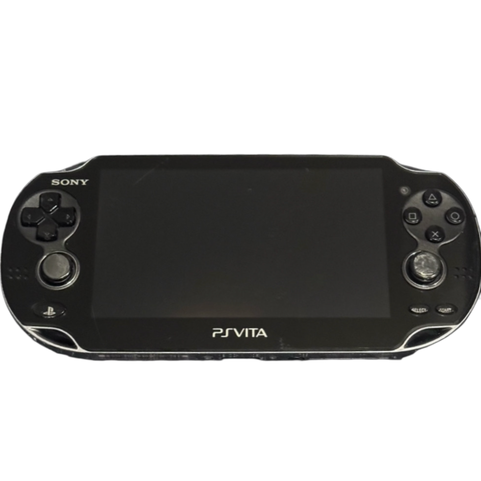 Black Sony Playstation VITA 1000 with OLED screen