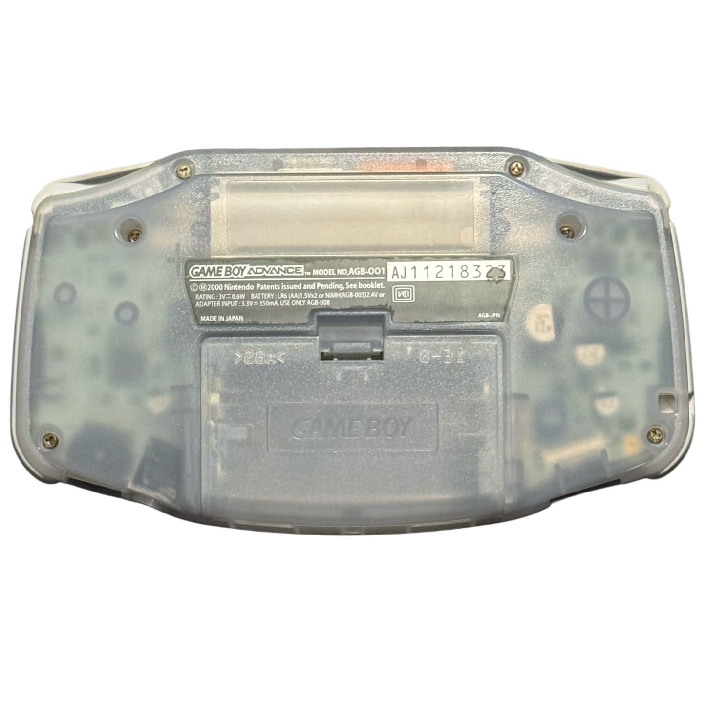 Light blue Nintendo Gameboy Advance