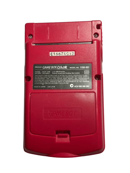 Pink Nintendo Gameboy Color