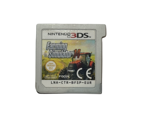Farming simulator 14 Nintendo 3DS game