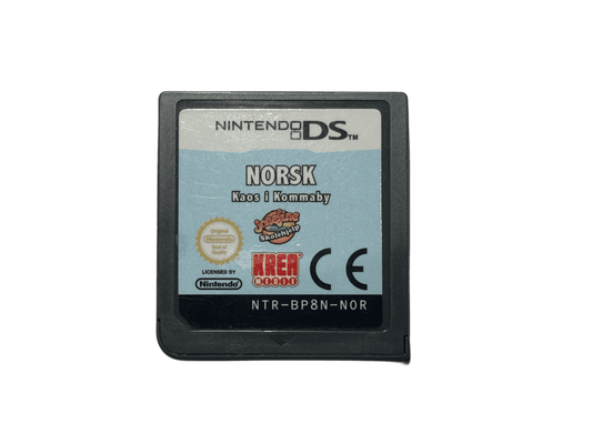 Norwegian chaos in comma city Nintendo DS game