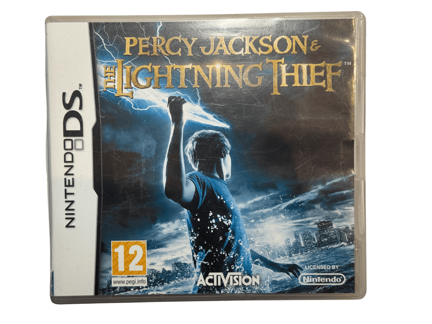 Pergy Jackson and the lightning thief Nintendo DS game