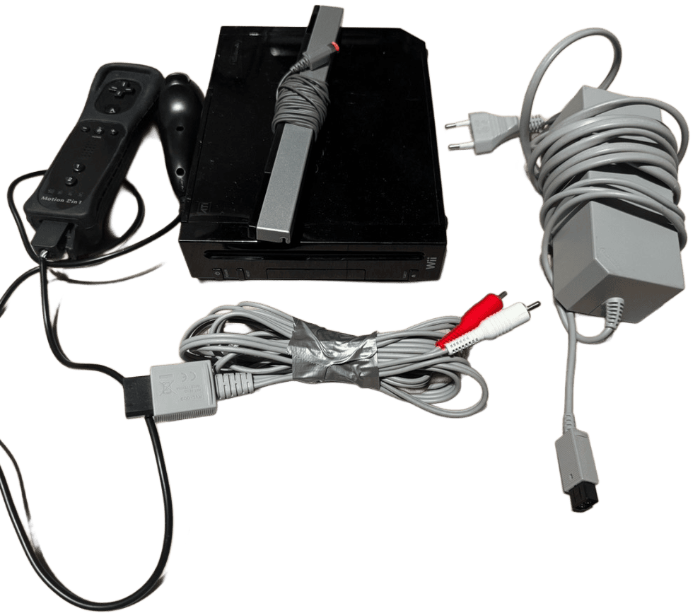 Nintendo Wii with accessories
