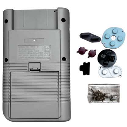 Gray complete shell for Nintendo GameBoy