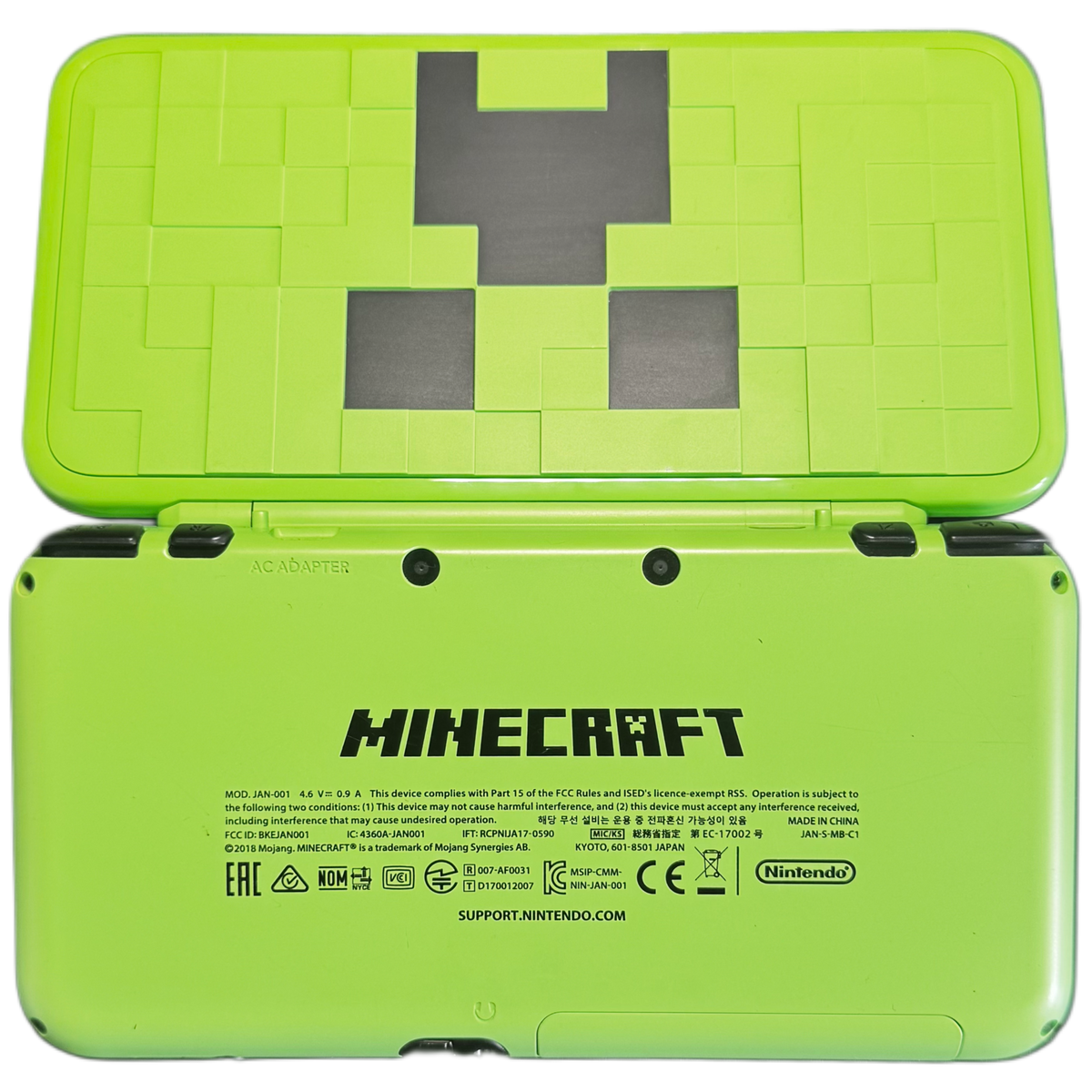 Nintendo 2ds Minecraft Code Minecraft Nintendo New 2DS Xl (Moddet / Regionløs) – RetroBoy