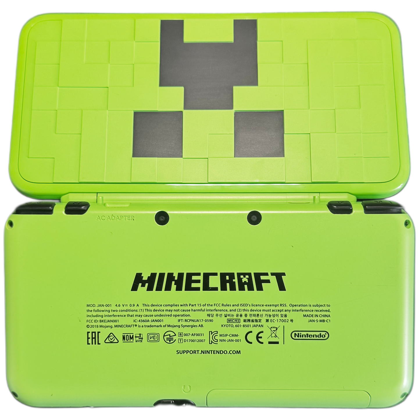 Minecraft Nintendo New 2DS Xl (Moddet / Regionløs)
