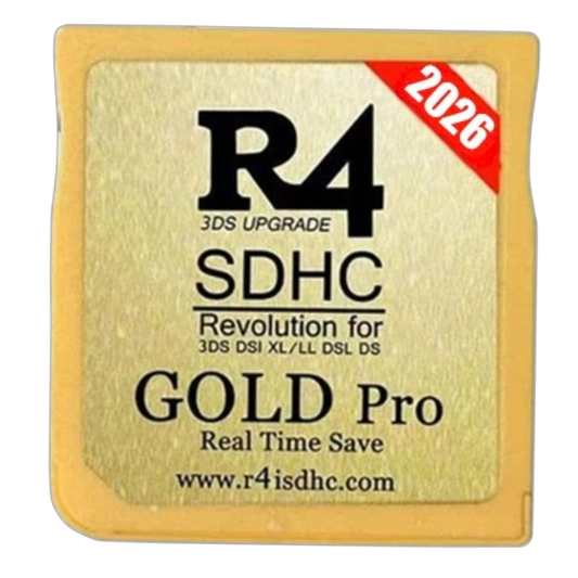 2026 Versjon R4 GOLD PRO Kort til Nintendo DS, DSi og 3DS/2DS