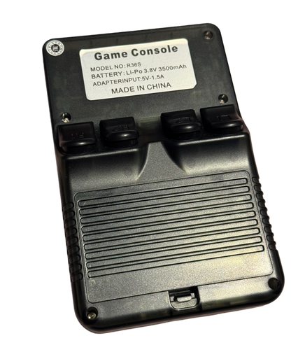 R36S Game console with all the best GameBoy games
