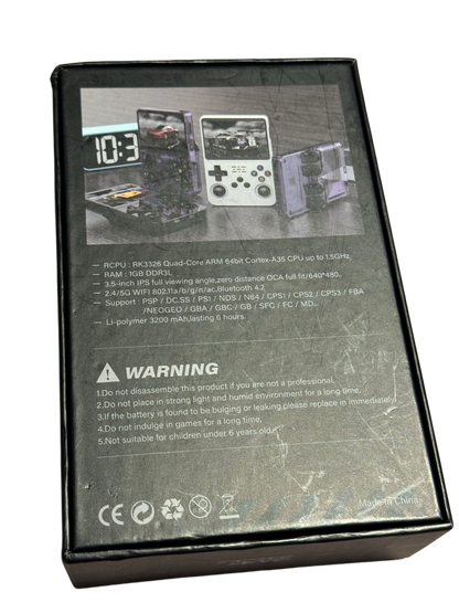 R36S Game console with all the best GameBoy games