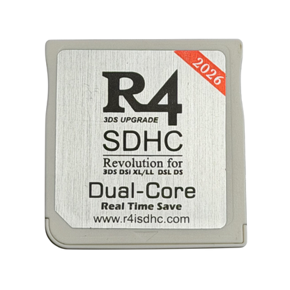 2026 Versjon R4 DUAL-CORE Kort til Nintendo DS, DSi og 3DS/2DS