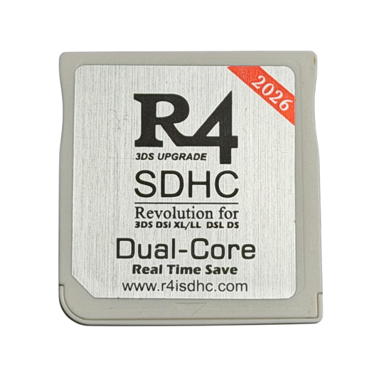2026 Versjon R4 DUAL-CORE Kort til Nintendo DS, DSi og 3DS/2DS