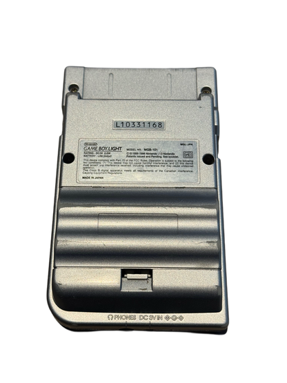 Sølv Nintendo Gameboy Light