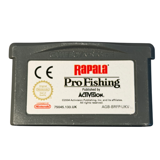 Rapala Pro Fishing til Game Boy Advance