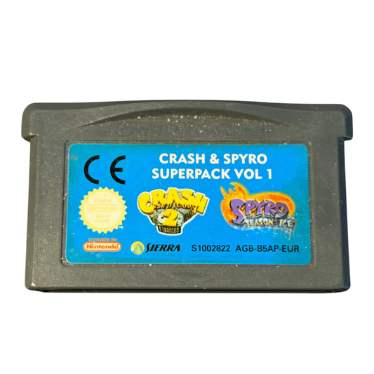Crash Bandicoot & Spyro Superpack til Game Boy Advance