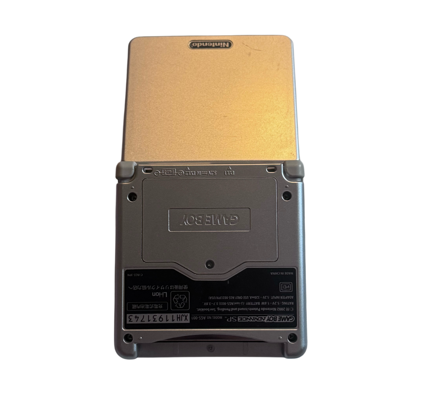 Nintendo GameBoy Advance SP with New Charge