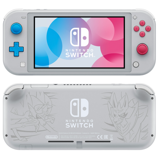 Nintendo Switch Lite – Zacian & Zamazenta Edition med lader (fint brukt)