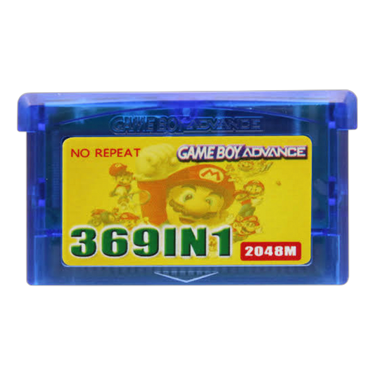 GameBoy Advance Multicart – 369 spill på en kassett!
