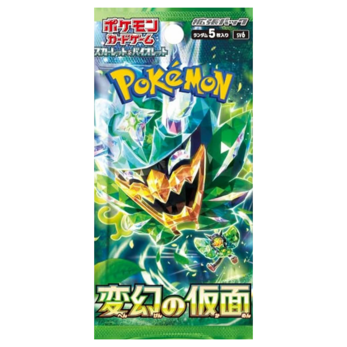 Pokémon Japanese Scarlet & Violet: Mask of Change Booster Pack (SV6)