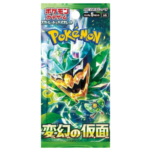 Pokémon Japanese Scarlet & Violet: Mask of Change Booster Pack (SV6)